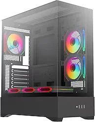 Dark Diamond Pro DKCHDIAMONDPRO 4 RGB Fanlı ATX Oyuncu Kasası
