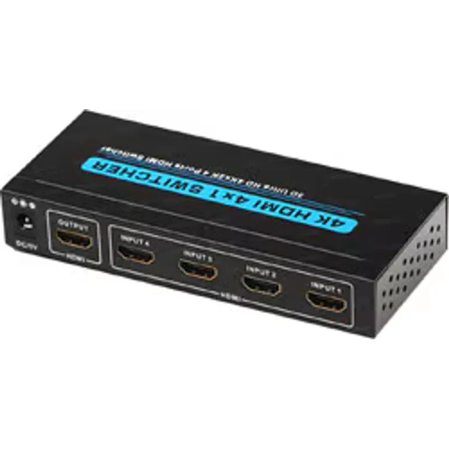 Dark DK-HD-SW4X1K 4 Giriş 1 Çıkış Kumandalı 4K Destekli HDMI Switch