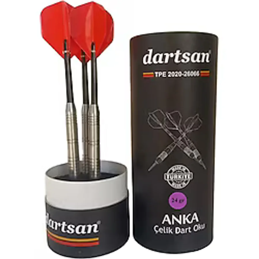 Dartsan-Anka Ilk Türk Malı Çelik Dart Oku 24gr