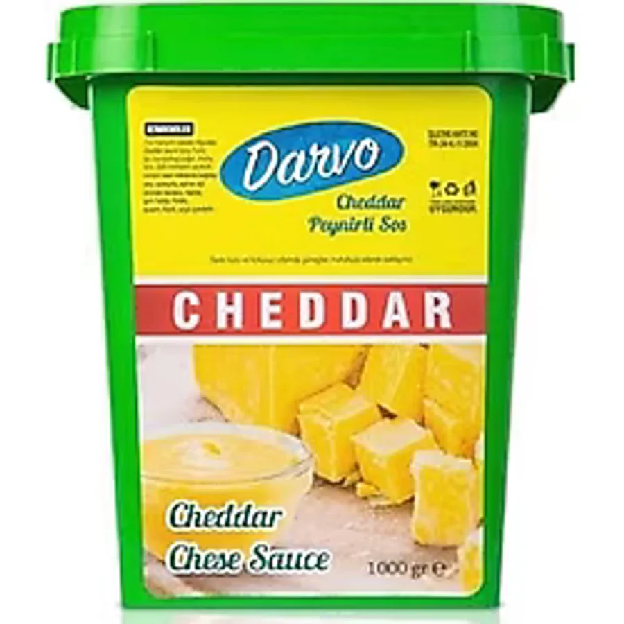Darvo Cheddar Souce (Peynir Sosu Tozu 1 Kg)