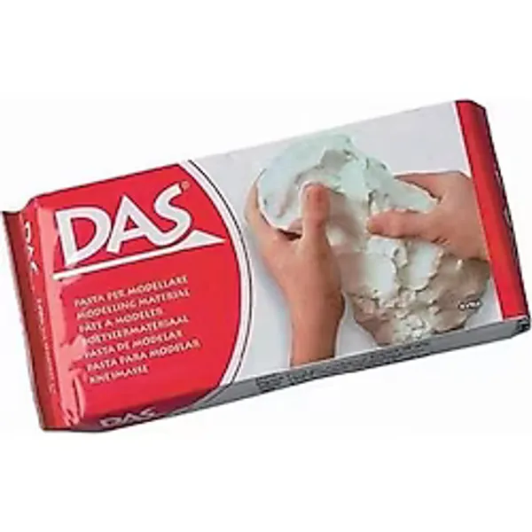 Das Beyaz Seramik Kil Hamuru 500 gr Modelleme Malzemesi Kolay Kullanım İçin Özel Formül