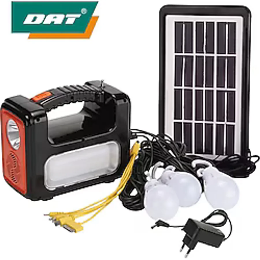 DAT AT-9011 Güneş Enerjili Solar Aydınlatma Cihazı