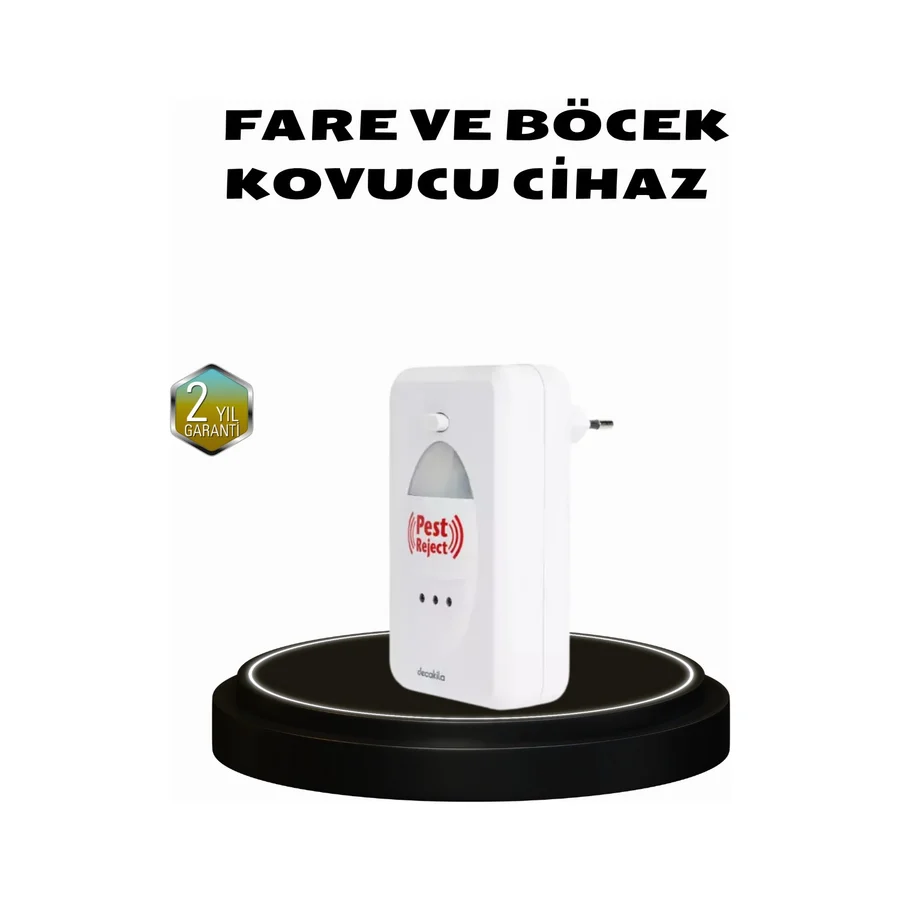 Datatek Ultrasonik Böcek ve Fare Kovucu - Doğa Dostu, Sessiz ve Etkili Savunma