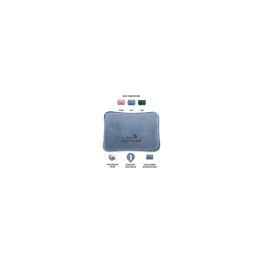 DAWREEK ELEKTRİKLİ SICAK SU TORBASI BLUE ET03M