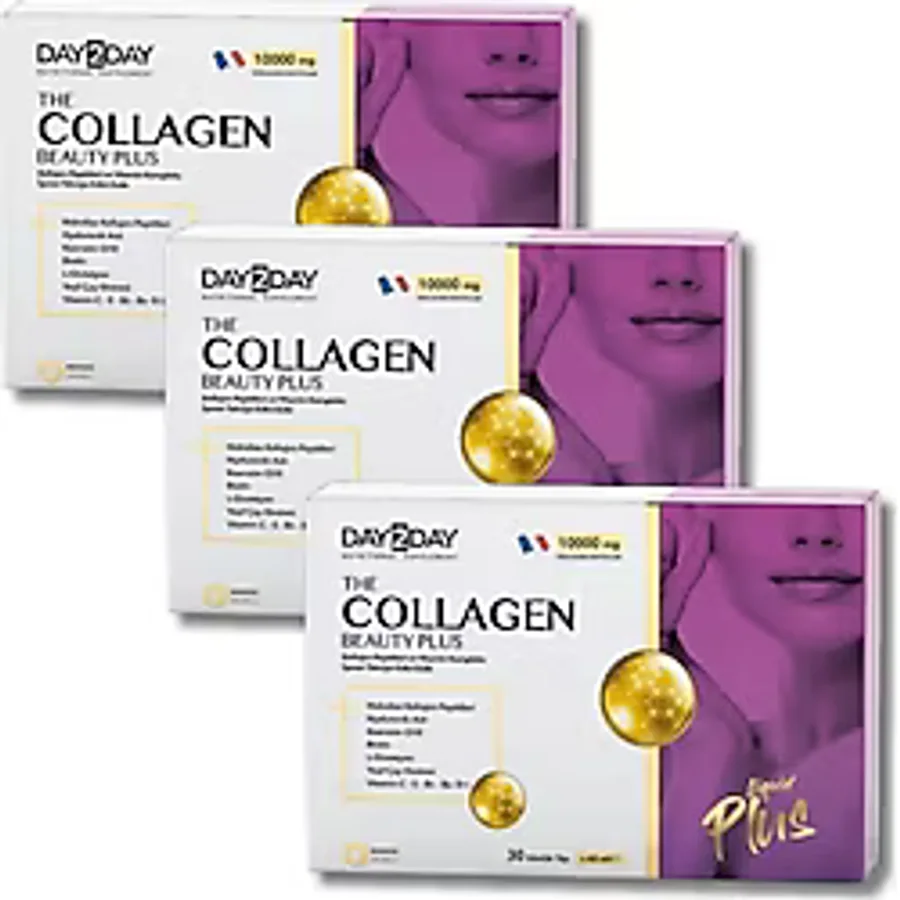 Day2Day The Collagen Beauty Plus 40 ml 30 Tüp 3'lü