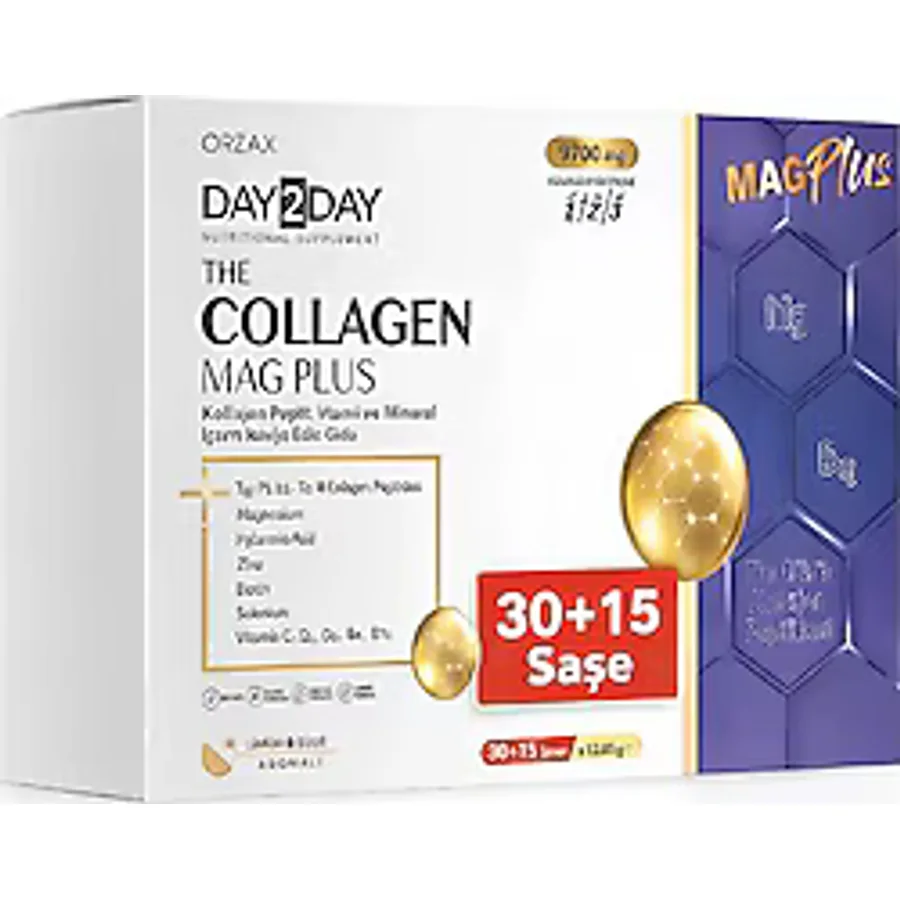 Day2Day The Collagen Mag Plus 45 Saşe