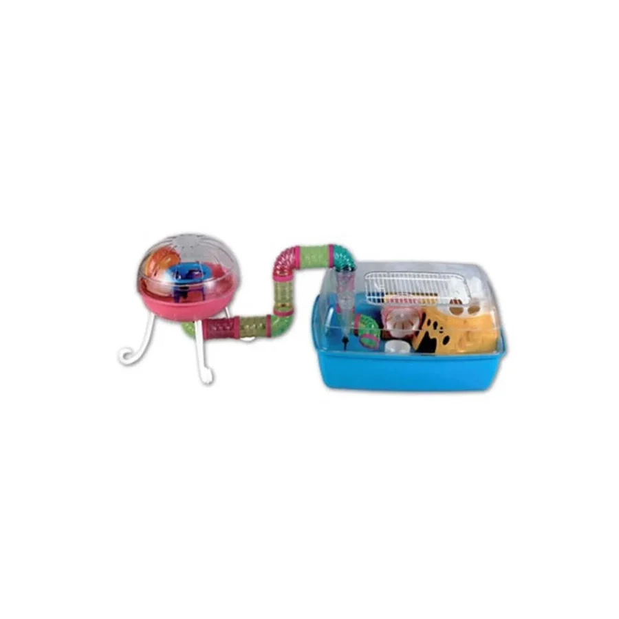 Dayang Hamster Kafesi Aksesuarlı 30x23x21