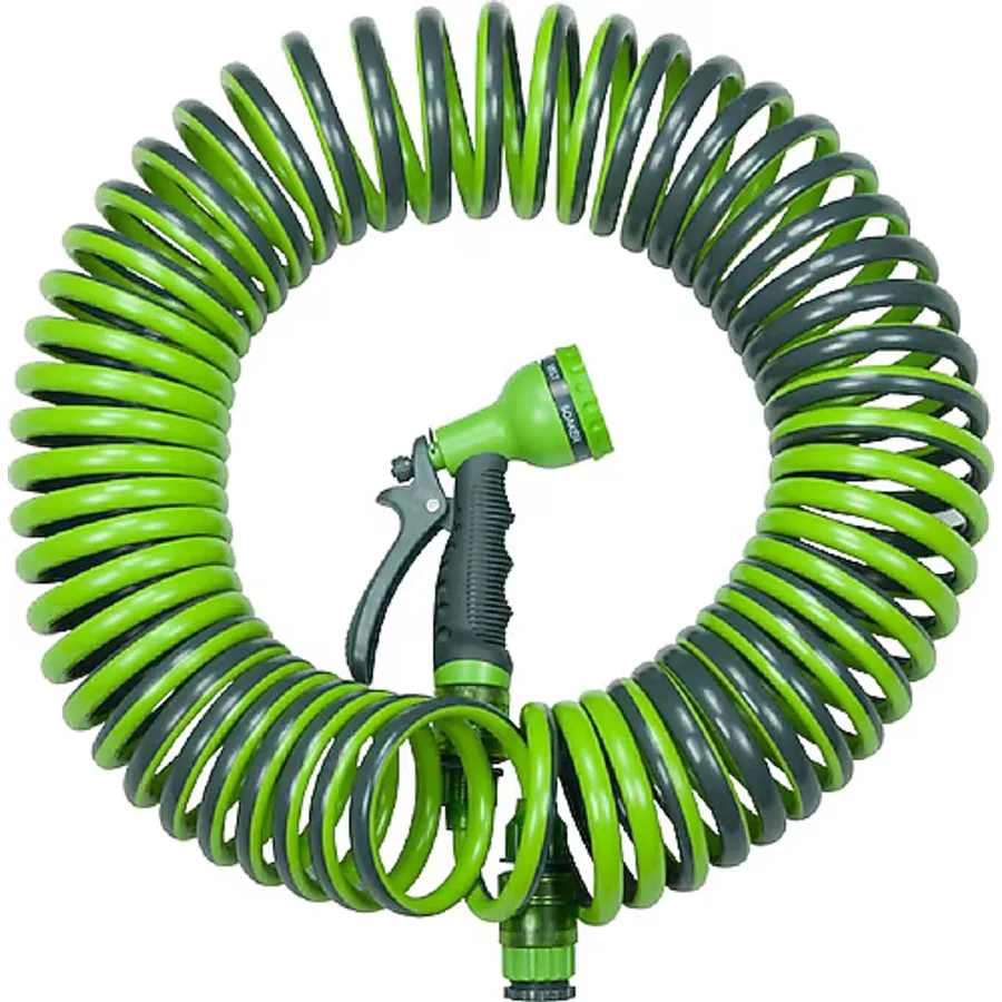 Daye DY5915S 15 m Spiral Bahçe Hortum Seti
