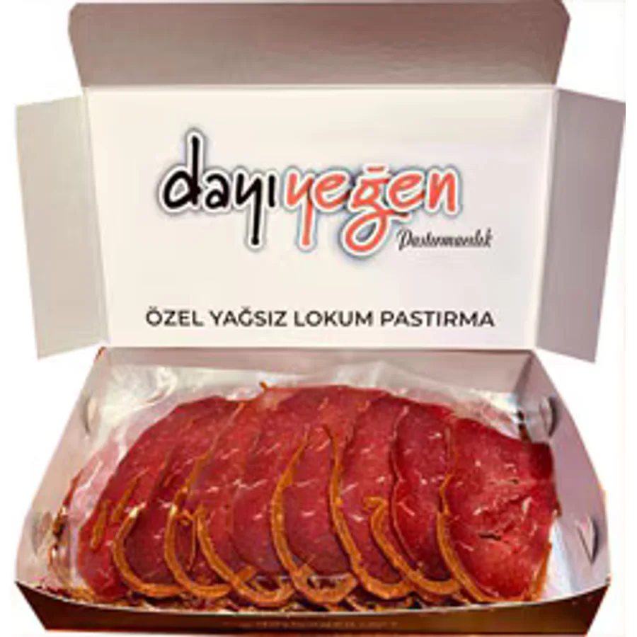 Dayı Yeğen 1 kg %100 Doğal Kayseri Özel Yağsız Pastırma