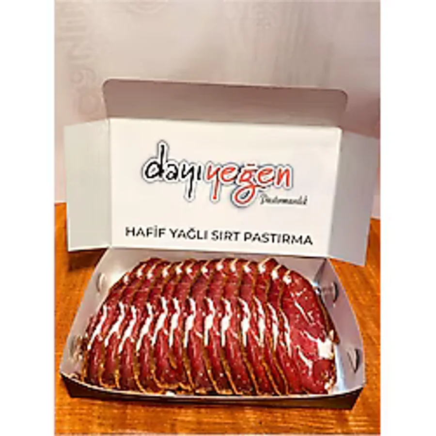Dayı Yeğen 1 kg Kayseri Hafif Yağlı Sırt Pastırma