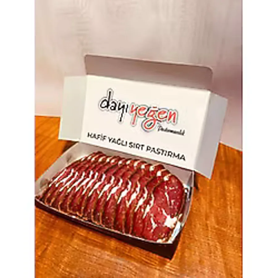 Dayı Yeğen 250 gr Kayseri Hafif Yağlı Sırt Pastırma