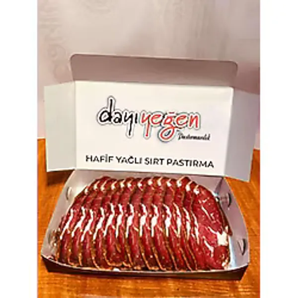 Dayı Yeğen 500 gr Kayseri Hafif Yağlı Sırt Pastırma