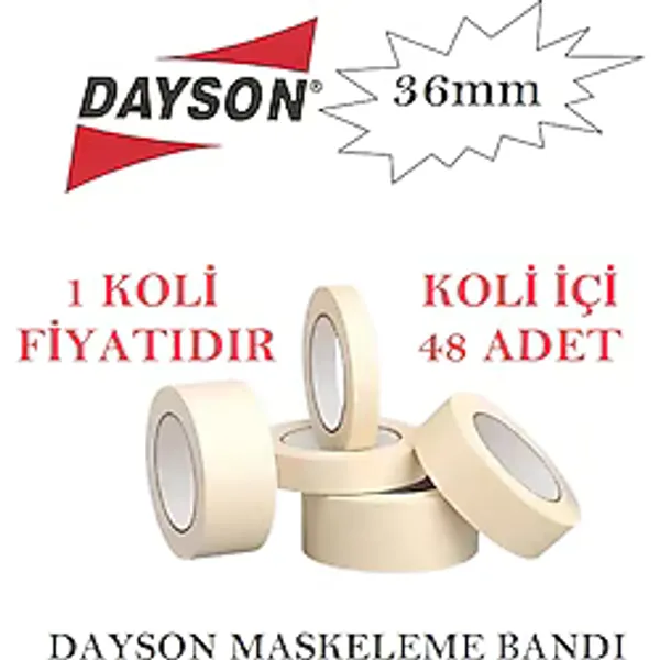 Dayson Extra Maskeleme Bandı 36X35MM