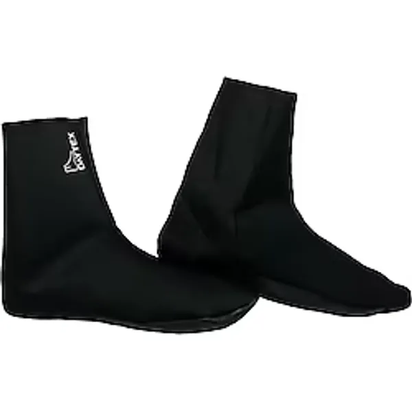 Daytex fermuarsız deri taban termal çorap mest