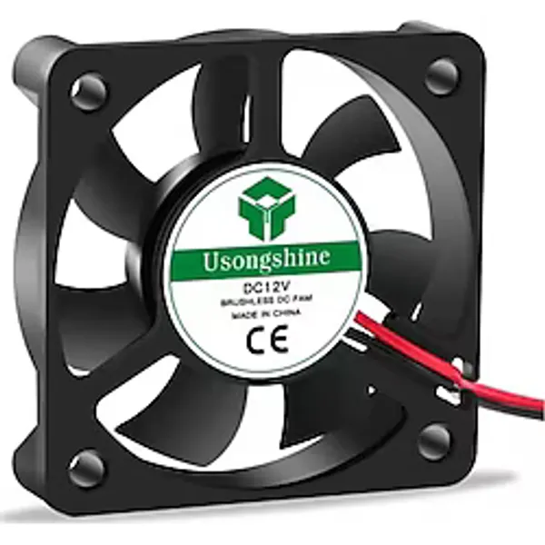 DC 12V FAN 5x5cm Kuluçka Fanı Soğutucu Peltier Cooler PC Ekran Kartı 50x50mm