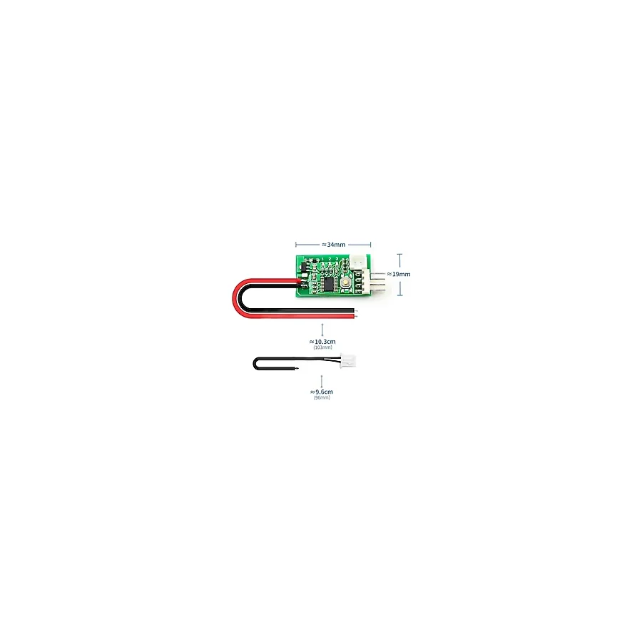 Dc 12V Pwm Fan Hız Kontrol Devresi PC Cpu Soğutucu Fan Alarm Stk Ic İçin 4 Telli Bilgisayar Sıcaklık