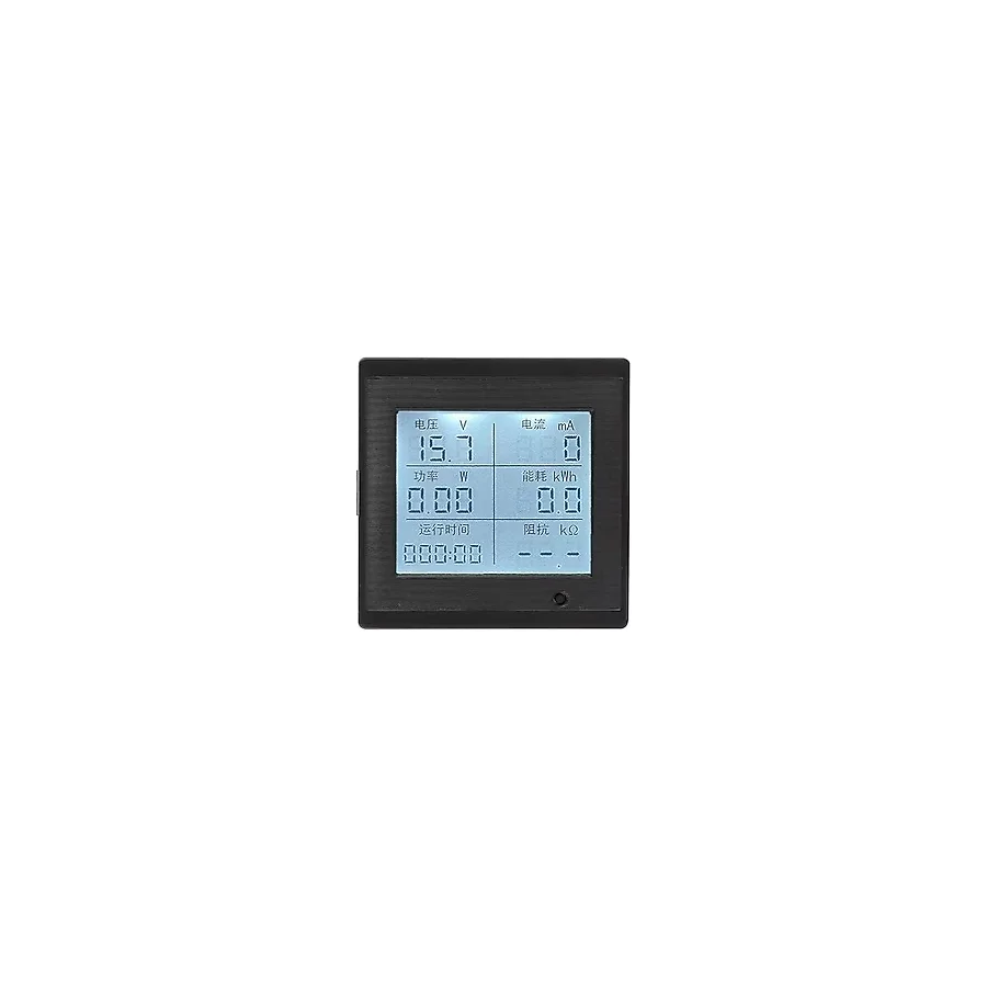 DC 6-200V 20A Dijital Voltmetre Ampermetre Wattmetre