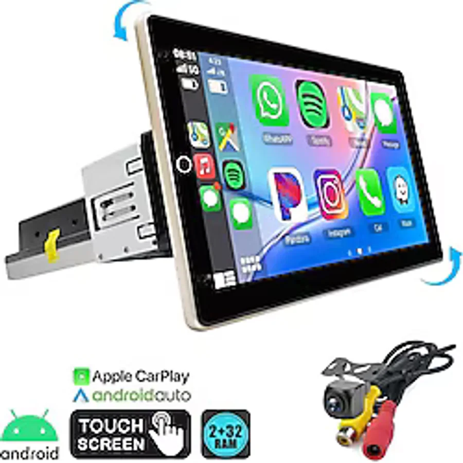 DC-8610BT 10.1'' Android Oto Tablet 2-32 360 Döner Kafa Kameralı