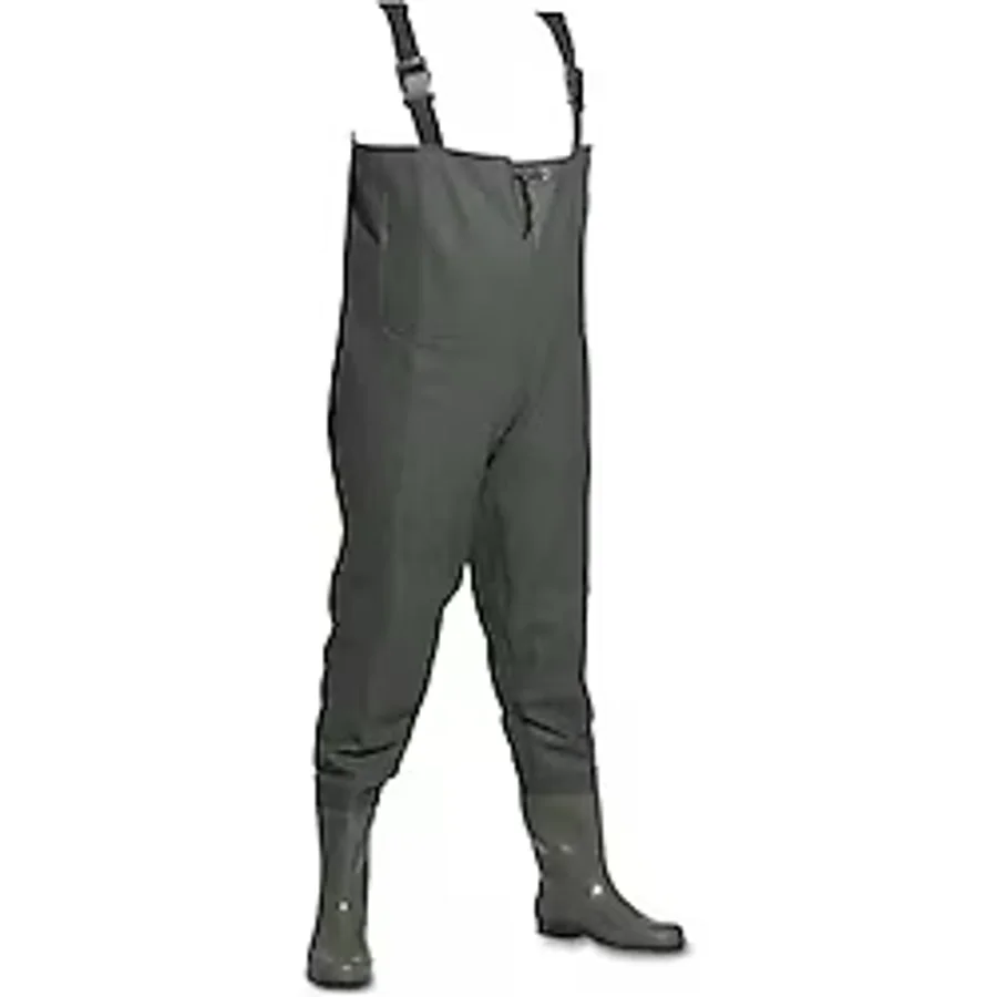 DDK Pvc Göğüs Çizme - Yeşil - 44