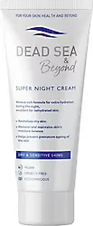 Dead Sea & Beyond Super Night Kuru ve Hassas Ciltler için 75 ml Gece Kremi