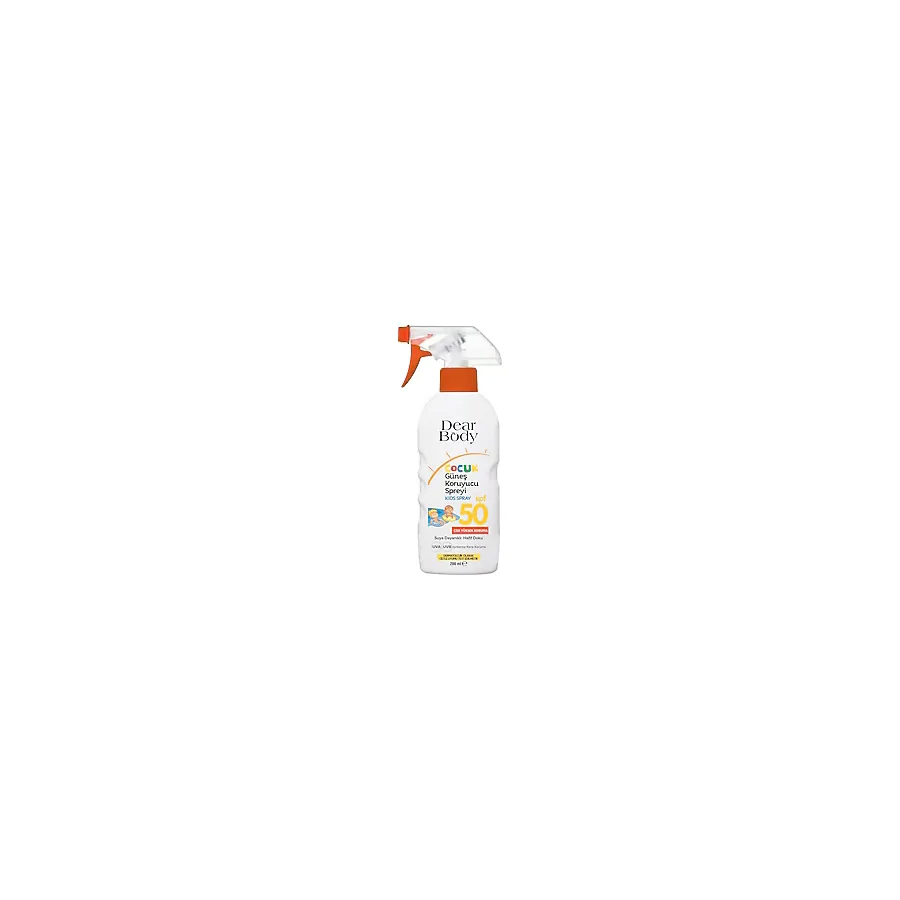 Dear Body 200 ml 50 Faktör Sprey Çocuk Güneş Kremi
