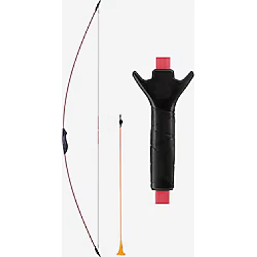 Decathlon Geologic Çocuk Yayı - Okçuluk - Kırmızı - Discovery - Çok Renkli