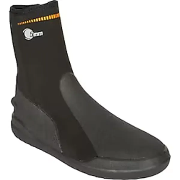 Decathlon Neopren Dalış Ayakkabısı, 5 mm, Siyah, Unisex