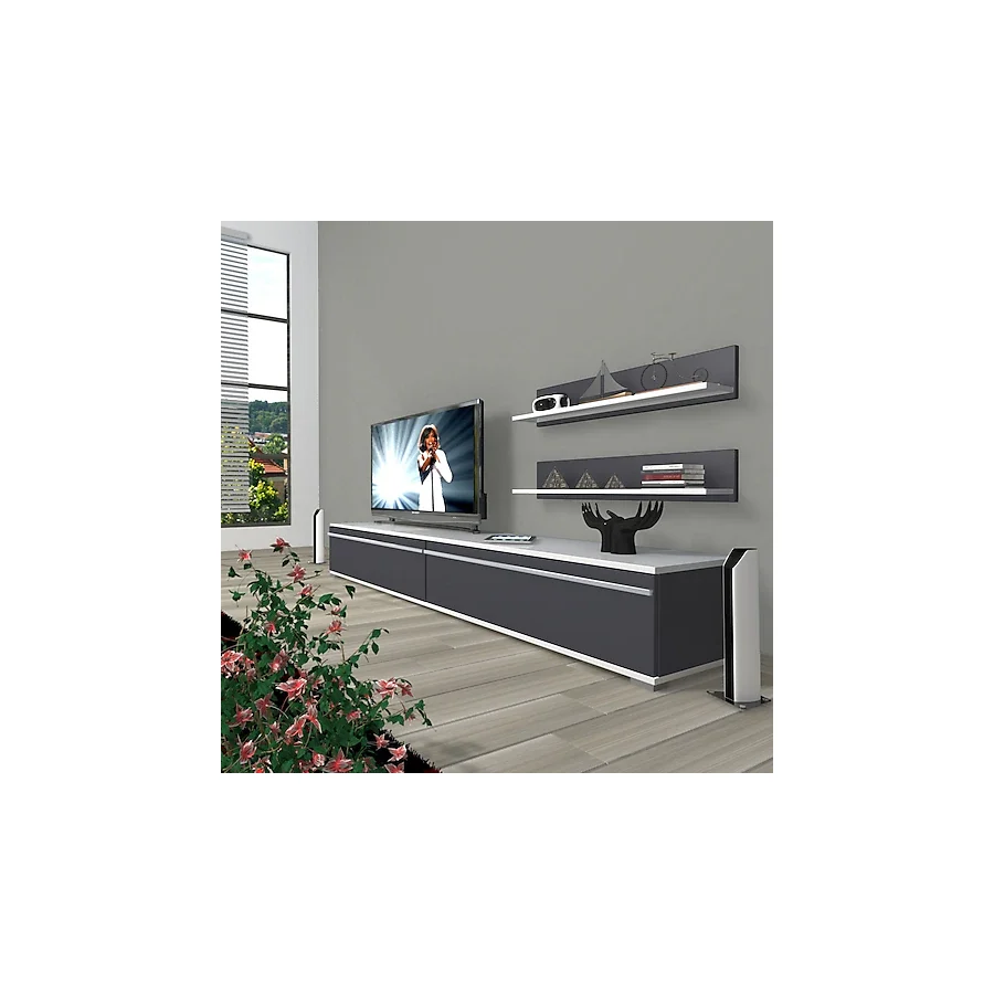 Decoraktiv Eko 4 MDF STD Rustik TV Ünitesi