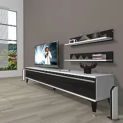 Decoraktiv Eko 4 MDF STD Silver TV Ünitesi
