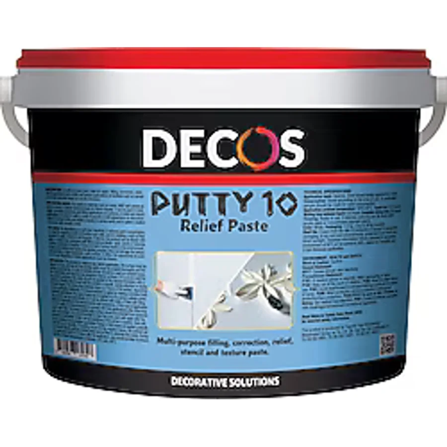 Decos Putty 10 Rölyef 1.5 kg Duvar Macunu