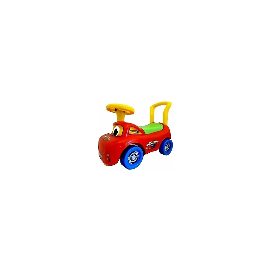 Dede Çocuklar İçin Renkli Pedalsız Ilk Araba, Eğlenceli ve Güvenli Oyun Keyfi - Altın - Turkuaz