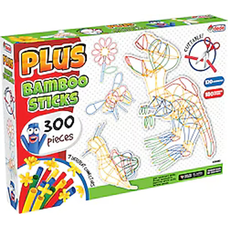 Dede Plus Bambu Çubuklar 300 Parça 03680