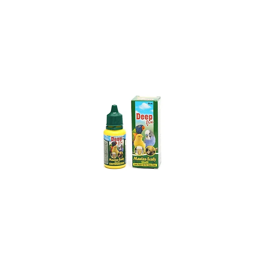 Deep Fix Mantax-Scaly 20 ml Kuşlar için Mantar Solüsyonu