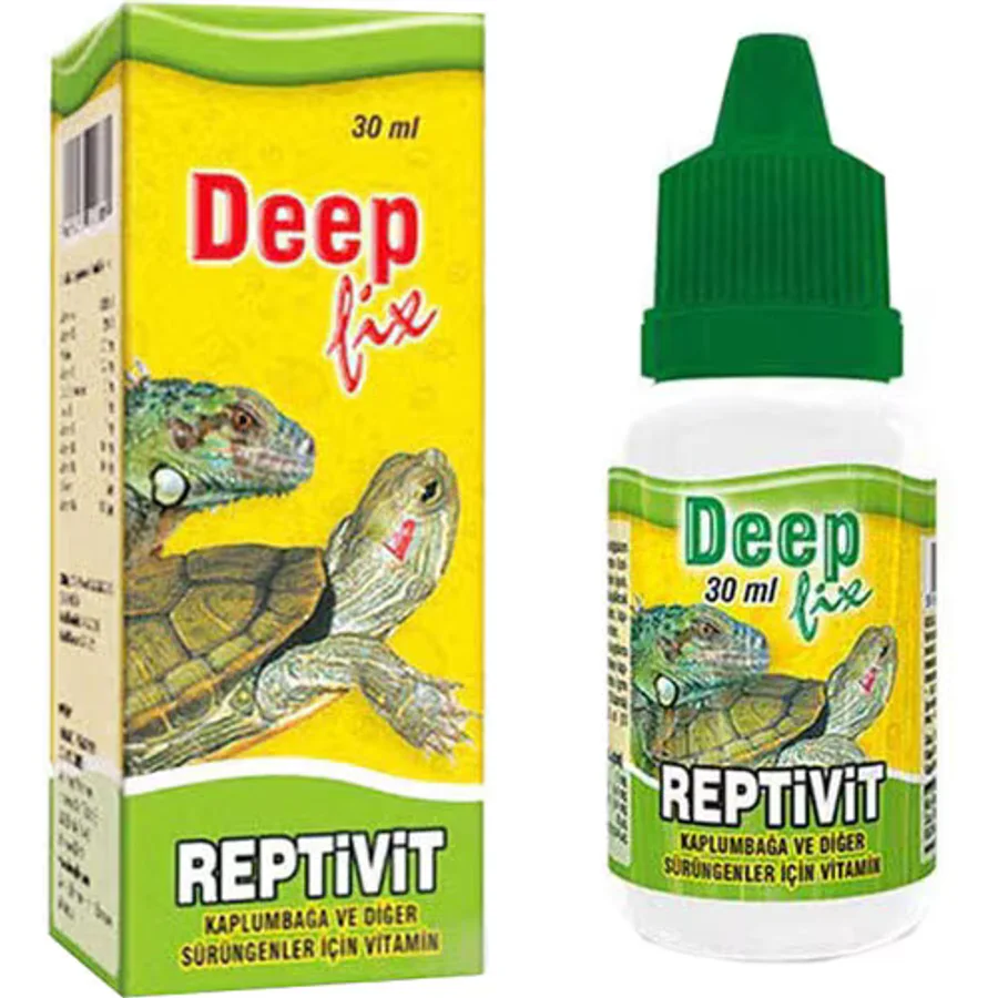 Deep Fix Reptivit 30 ml Kaplumbağa ve Diğer Sürüngenler İçin Vitamin