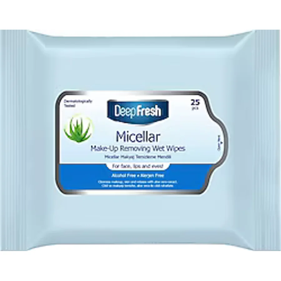 Deep Fresh Micellar 25'li Makyaj Temizleme Mendili