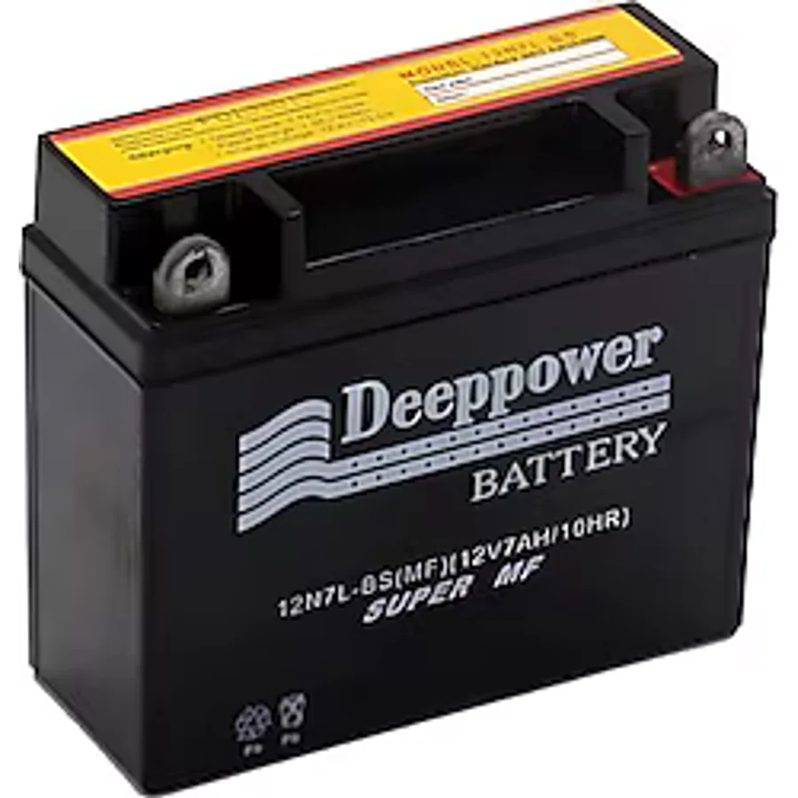 Deeppower 12N7L-BS MF 12 V 7 Ah Motosiklet Aküsü