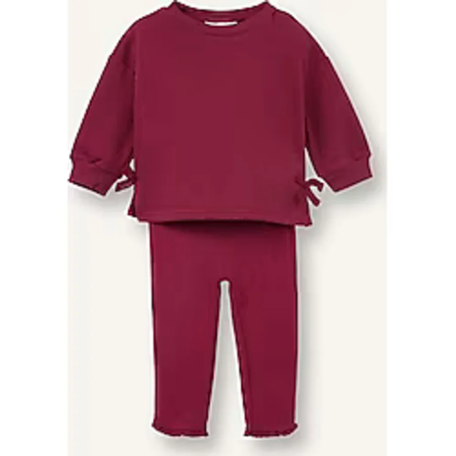 Defacto 2li Takım Kız Bebek H0172a526spbr490 Bordo-br490