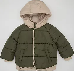 Defacto C3462A524WNKH82 Kapüşonlu Erkek Bebek Mont