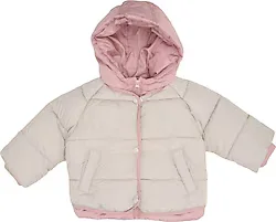 Defacto C5312A525AU Kapüşonlu Kız Bebek Şişme Mont