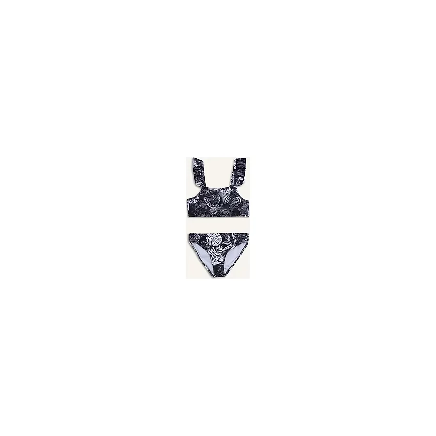 DeFacto Çiçekli Bikini Takımı Kız Çocuk E5223A825HS - Beyaz-WT34 - Dropsuz - 9 - 10 Yaş