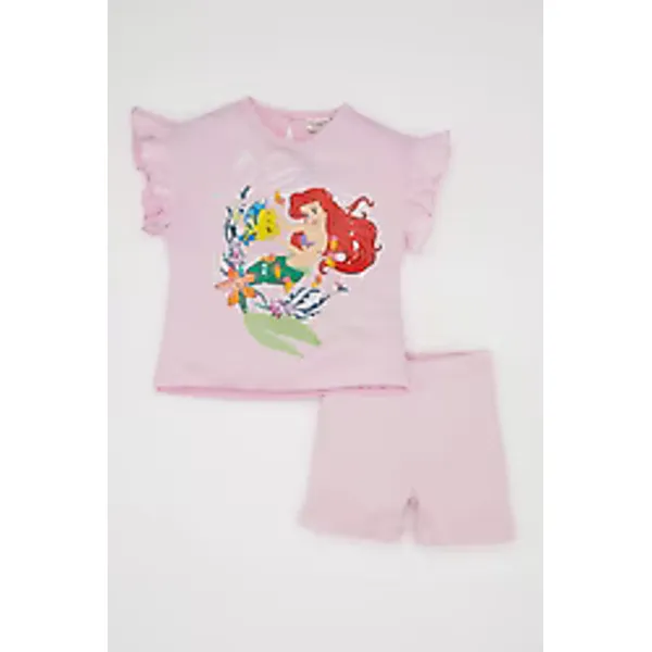 Defacto Disney Prenses C8641A524SM 2'li Kız Bebek Takım