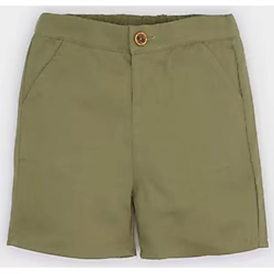 DeFacto Erkek Bebek Gabardin Şort E9002A525SMKH461 Haki