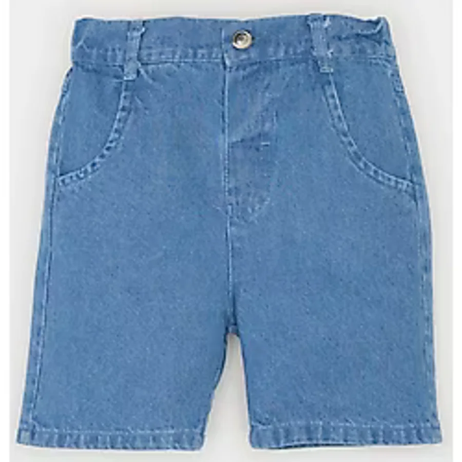 DeFacto Erkek Bebek Jean Şort E8258A525SMBE394 Mavi