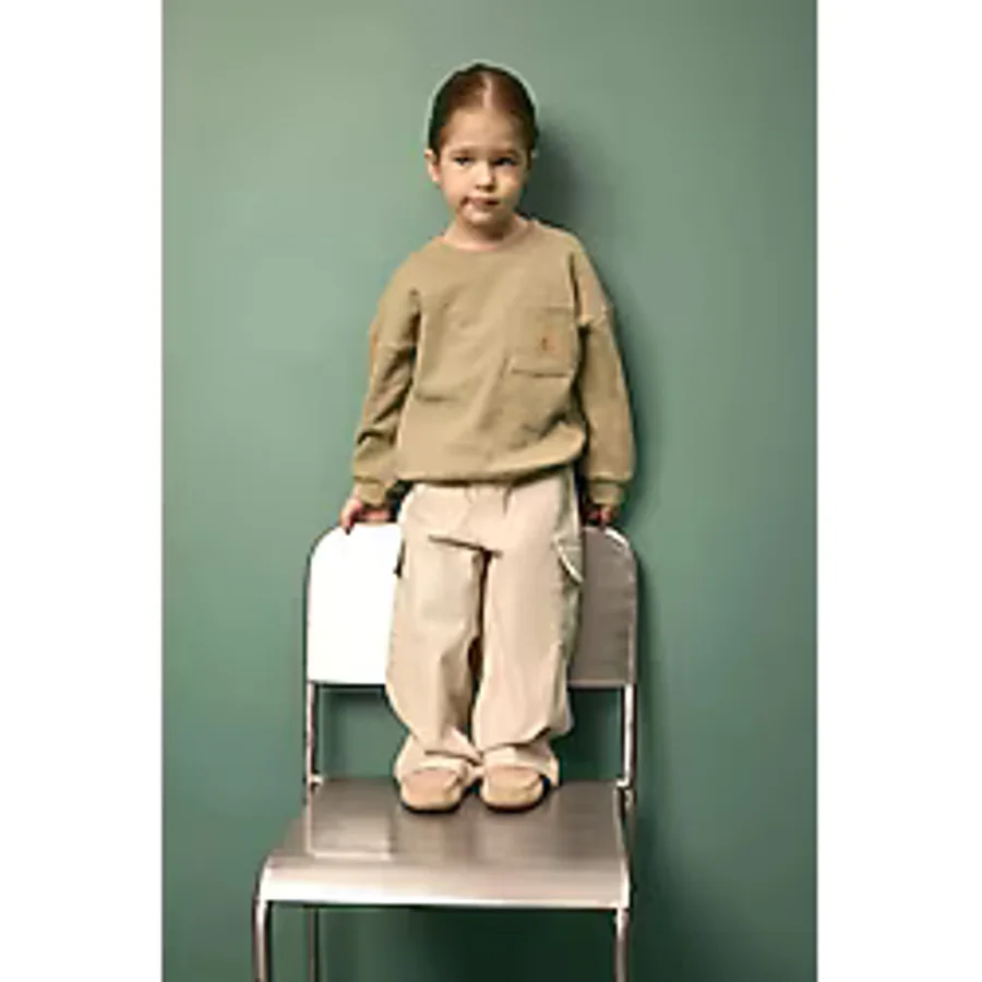 Defacto Erkek Bebek Loose Fıt Pamuklu Pantolon G6379a526spbg106 Bej-bg106