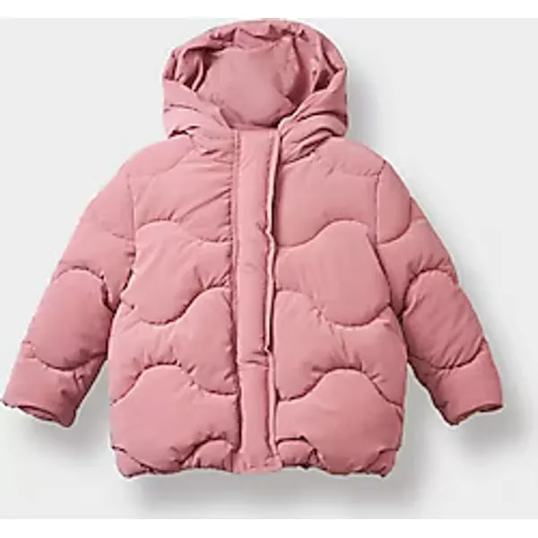 Defacto F4823A525WN Şişme Kız Bebek Mont