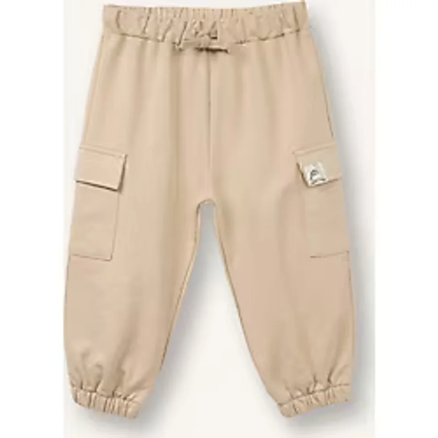 DeFacto Kargo Fit Pantolon Erkek Bebek G7285A526SP - 9 - 12 Ay - Bej-BG106