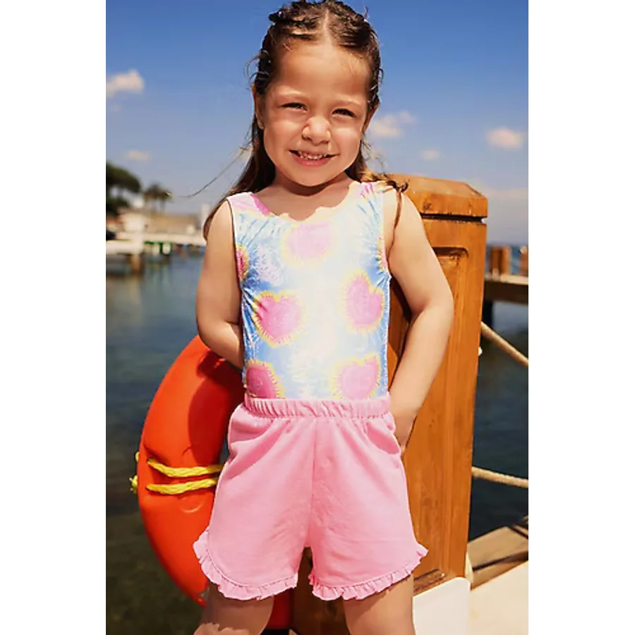 Defacto Kız Bebek Beli Lastikli Pike Şort C1454a525smpn164 Pembe