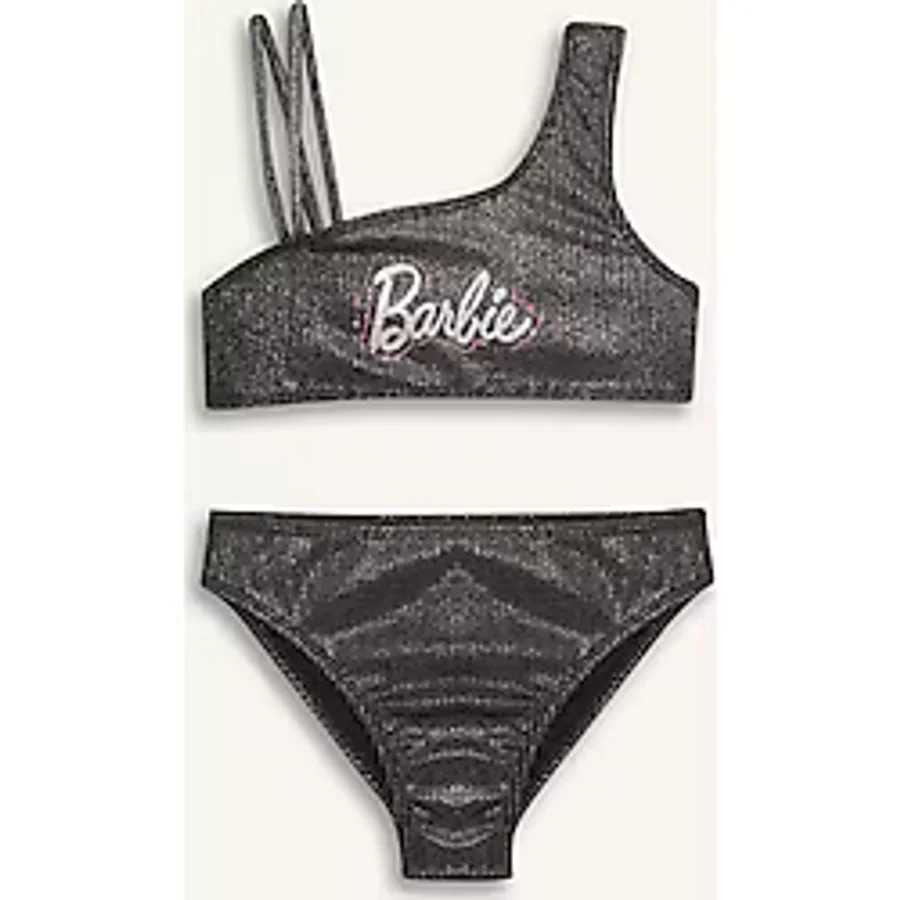 Defacto Kız Çocuk Barbie Bikini Takımı E5224a825hsbk27 Siyah