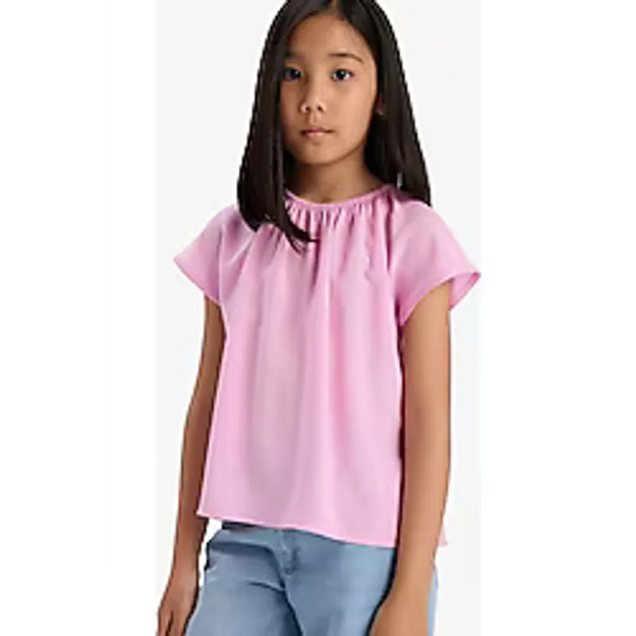 Defacto Kız Çocuk Kısa Kollu Bluz E6853a825smpn450 Pembe