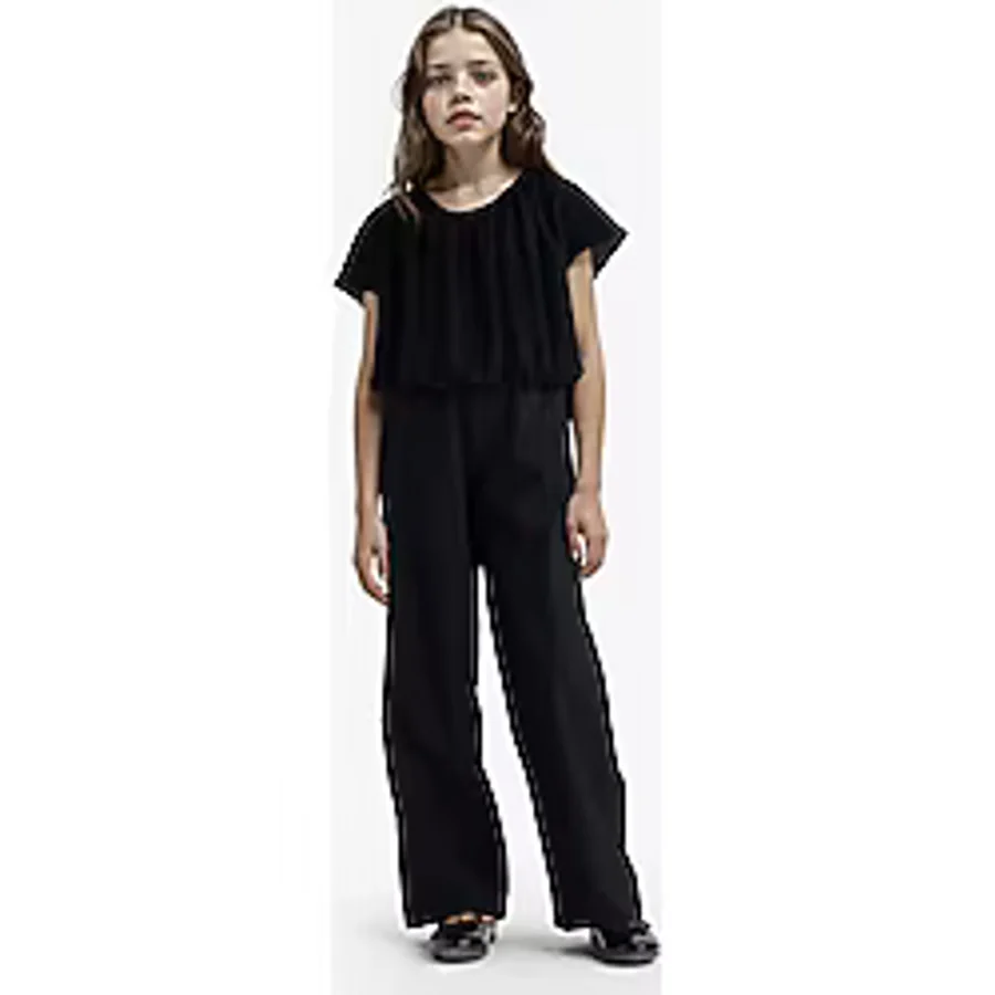 DeFacto Kız Çocuk Wide Leg Geniş Paça Pantolon F2257A825AU